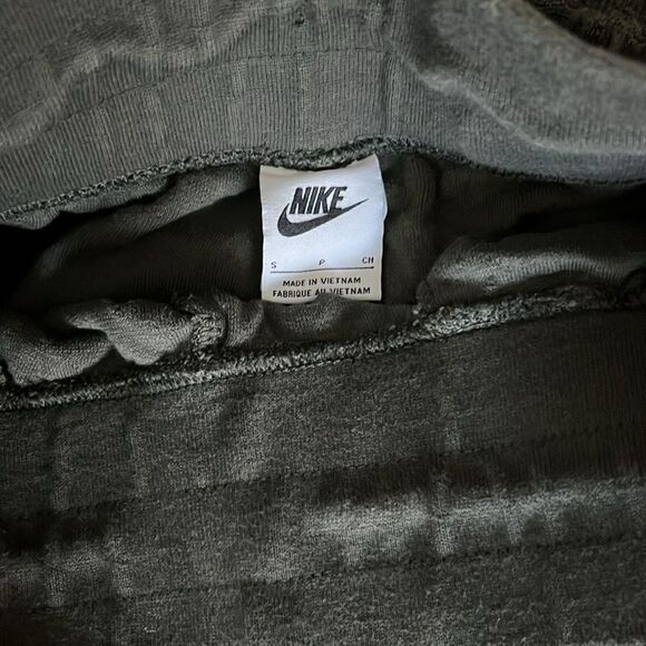 Nike Chevron Textured Joggers Green Small - Picture 3 of 4